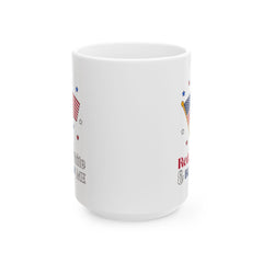 Red, white and blow me - Ceramic Coffee Mug 11oz, 15oz - Witty Twisters Fashions