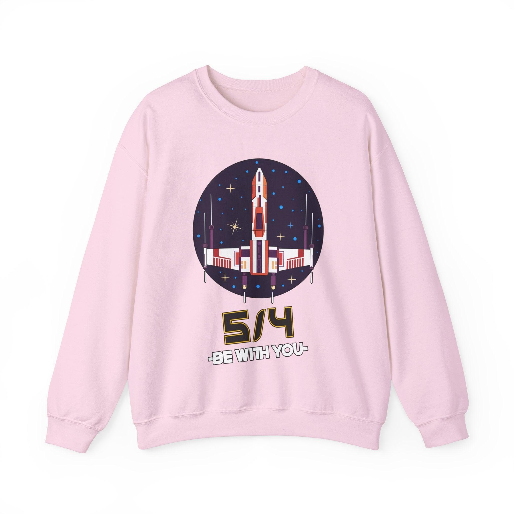 5/4 be with you - Star Wars Day - Sweatshirt - Witty Twisters Fashions