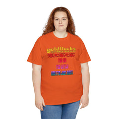 Goldilocks and the three breasts Too big Too little and I'm just right - T-Shirt - Witty Twisters Fashions