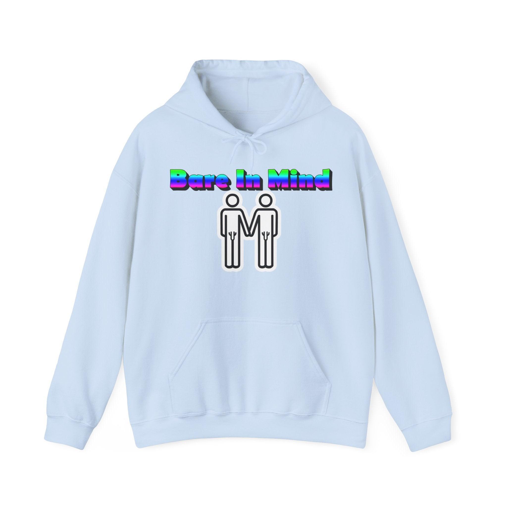 Bare In Mind Same-Sex Men - Hoodie - Witty Twisters Fashions