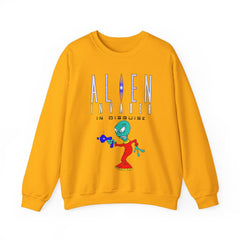 Alien Invader In Disguise - Sweatshirt - Witty Twisters Fashions