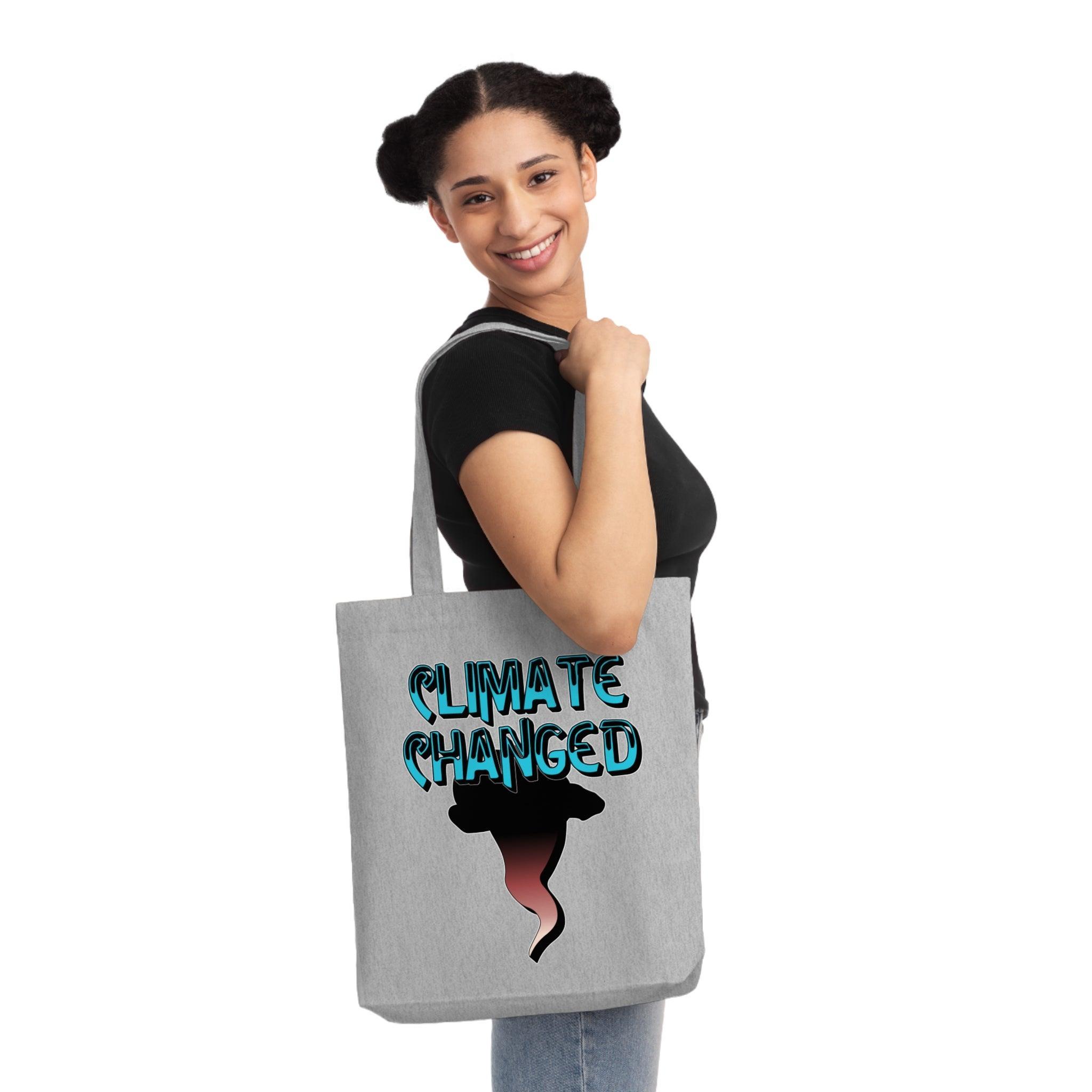 Climate Changed - Woven Tote Bag - Witty Twisters Fashions