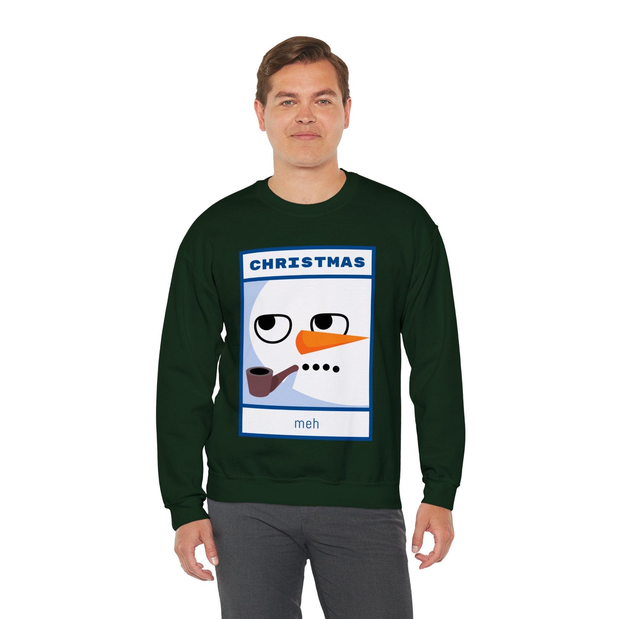 Christmas meh - Sweatshirt - Witty Twisters Fashions