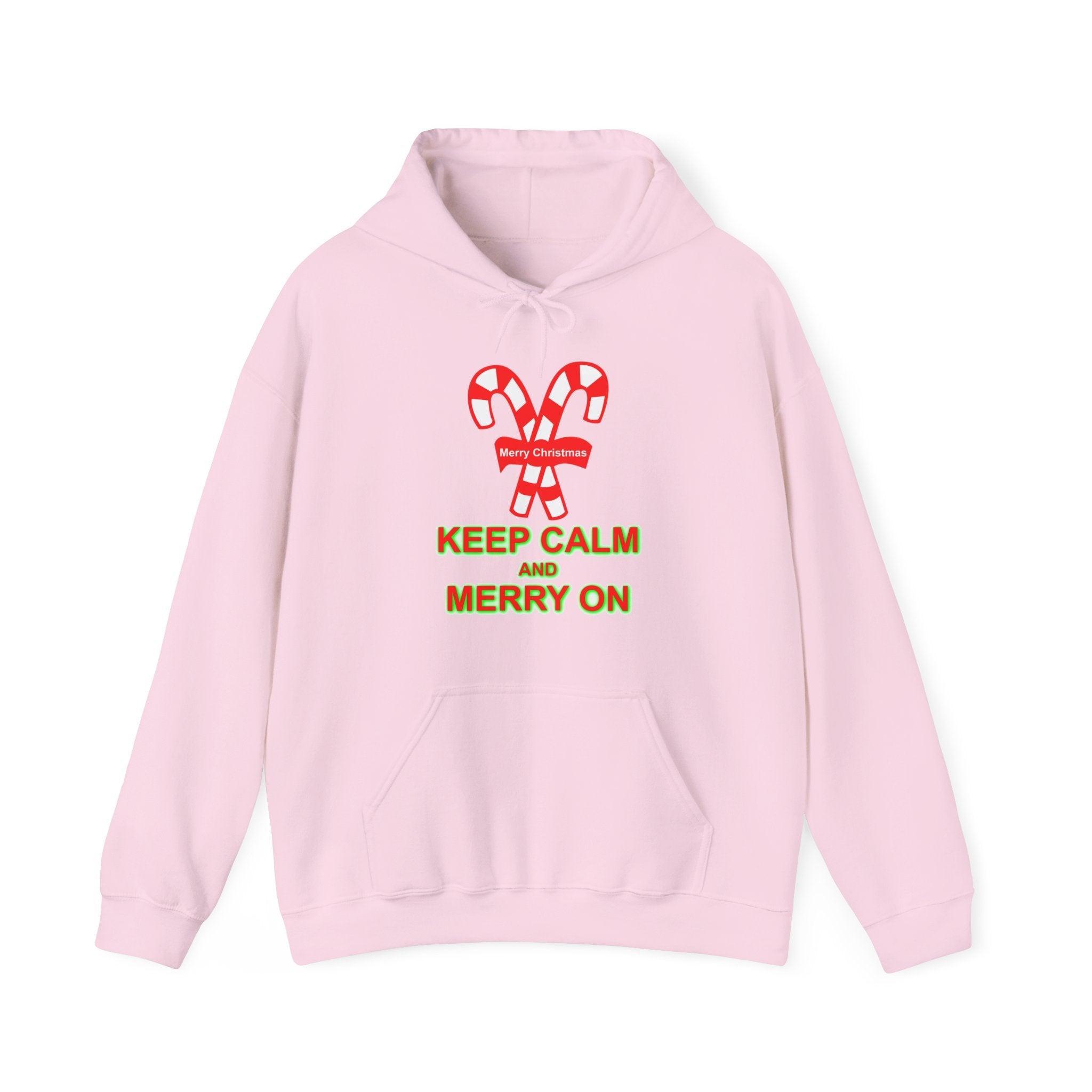 Keep Calm and Merry On - Hoodie - Witty Twisters Fashions