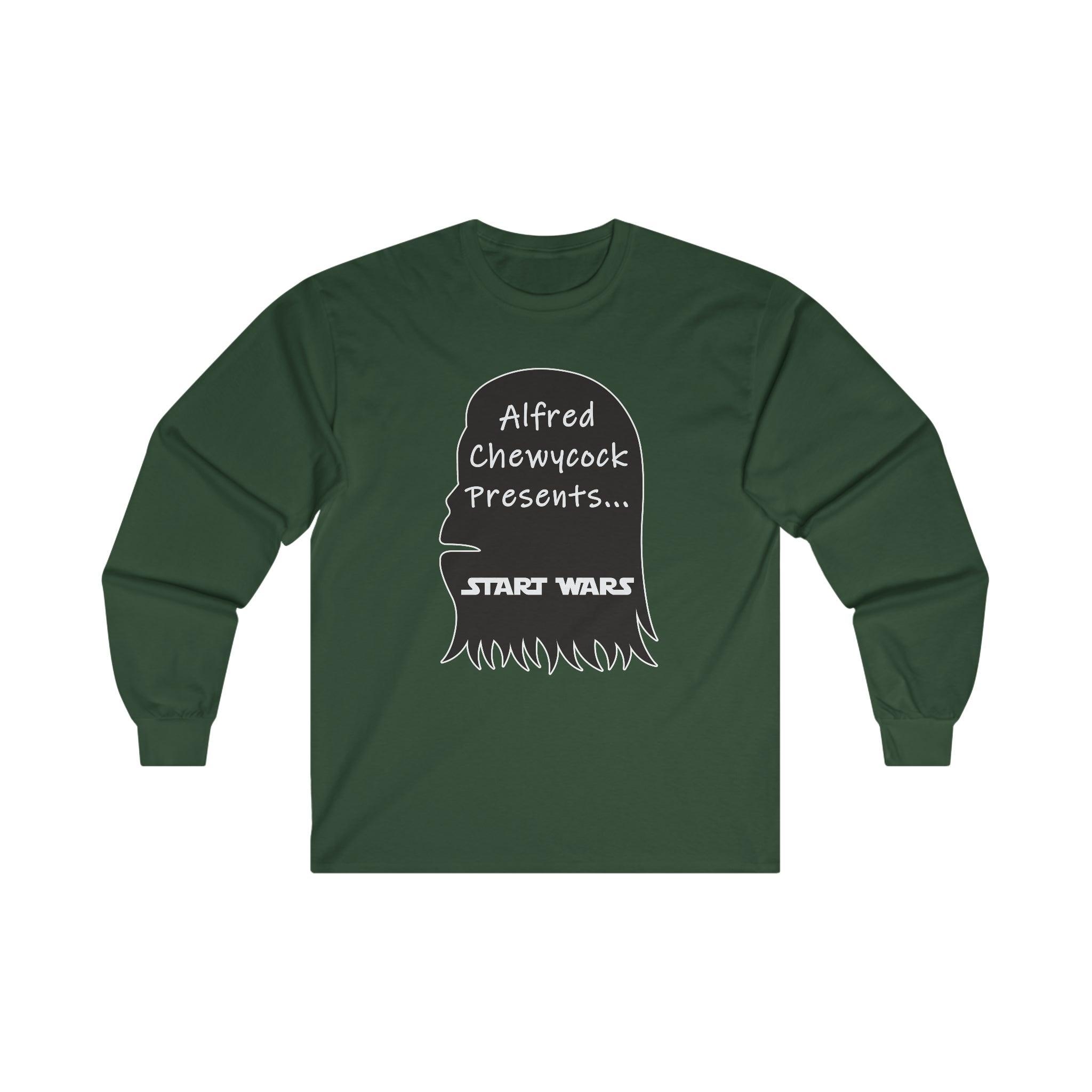 Alfred Chewycock Presents... Start Wars - Long-Sleeve Tee - Witty Twisters Fashions