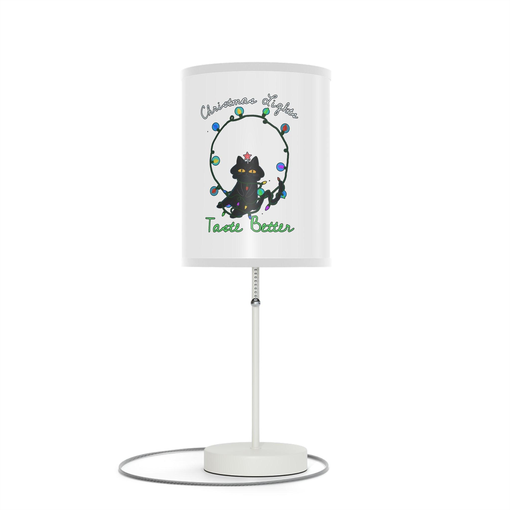 Christmas Lights Taste Better - Lamp on a Stand - Witty Twisters Fashions