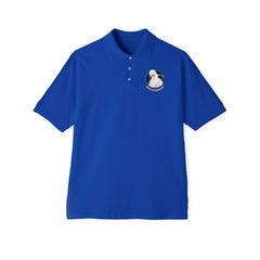 Merry MF Christmas - Men's Piqué Polo Shirt - Witty Twisters Fashions