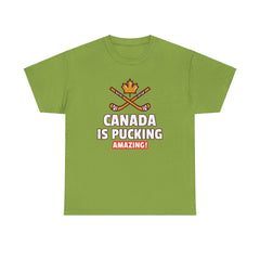 Canada Is Pucking Amazing! - T-Shirt - Witty Twisters Fashions