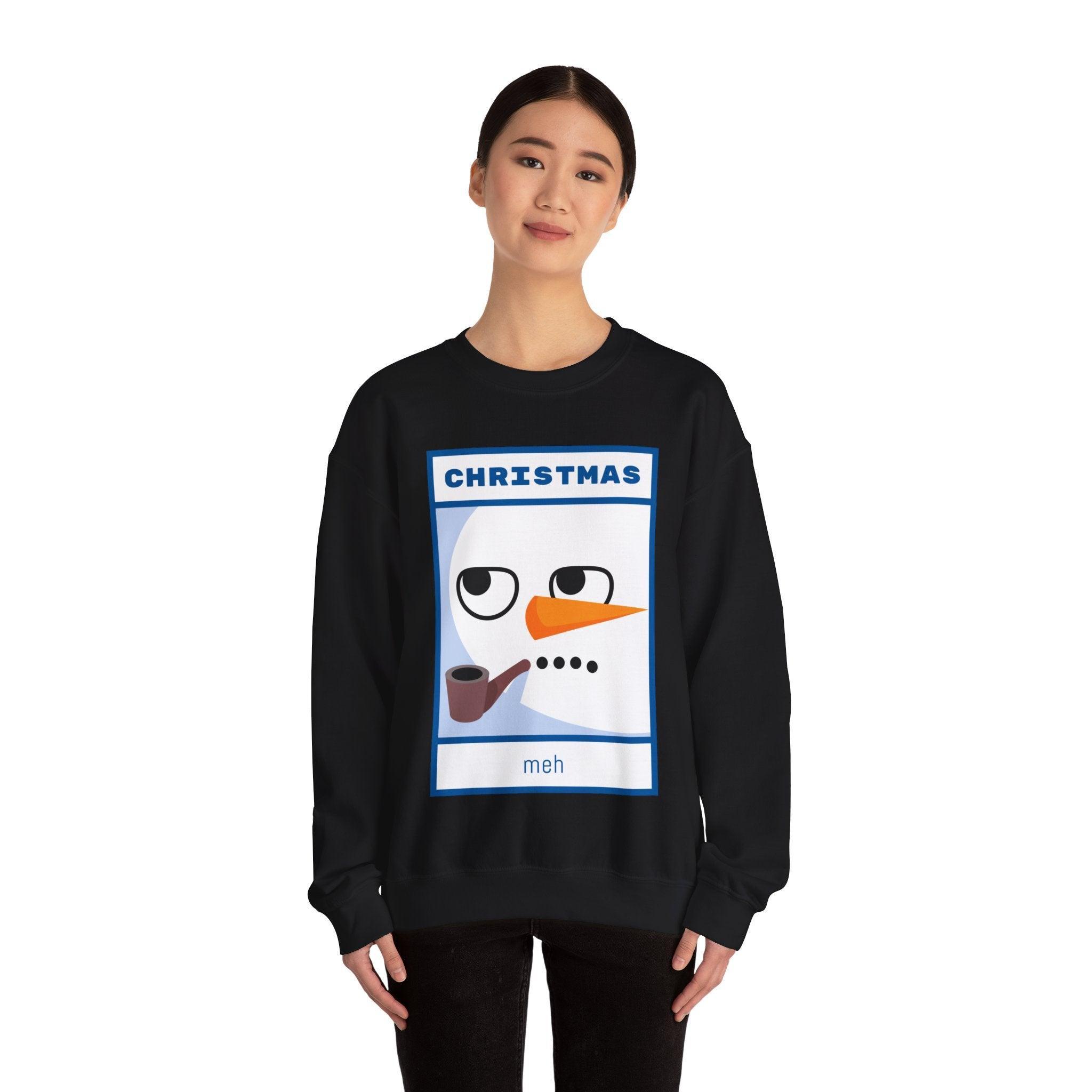 Christmas meh - Sweatshirt - Witty Twisters Fashions