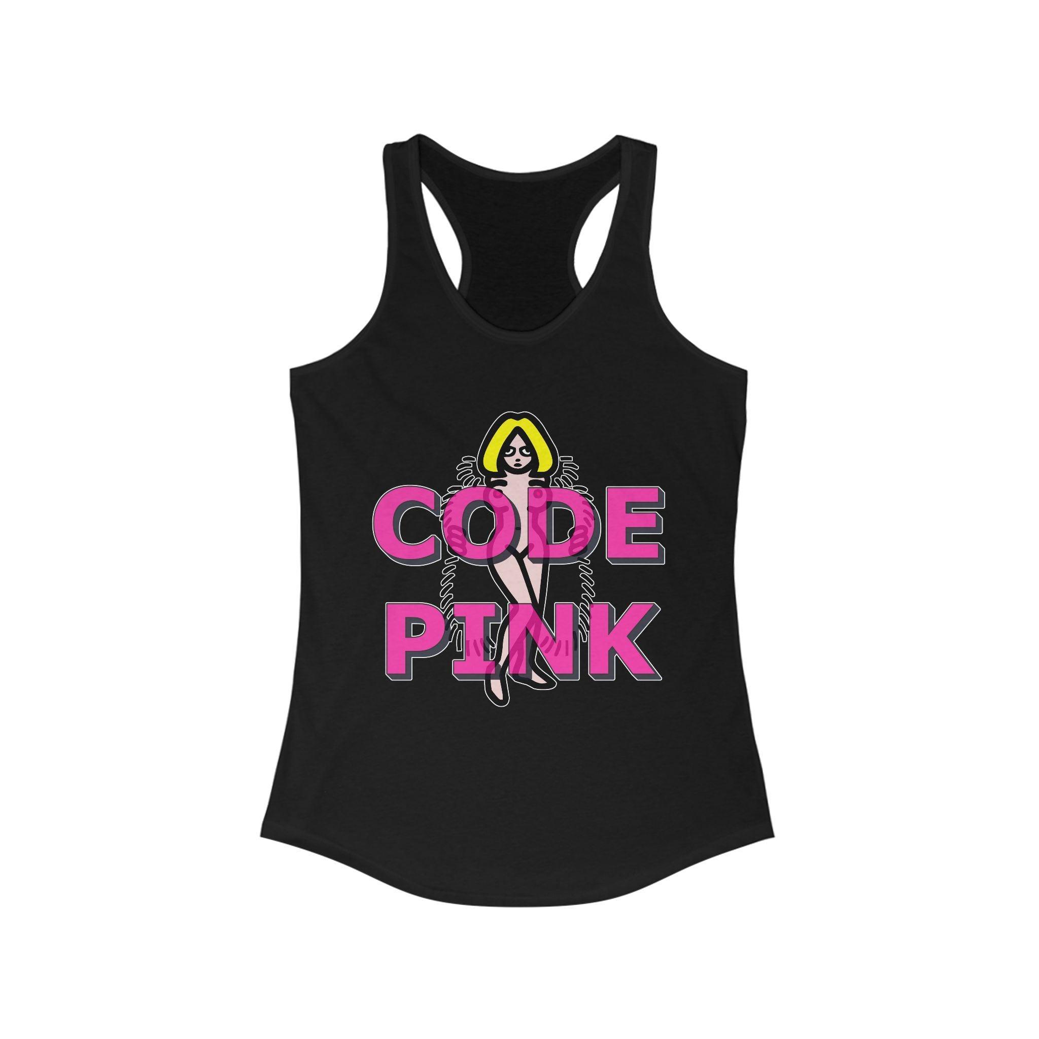 Code Pink - Women's Tank Top - Witty Twisters Fashions