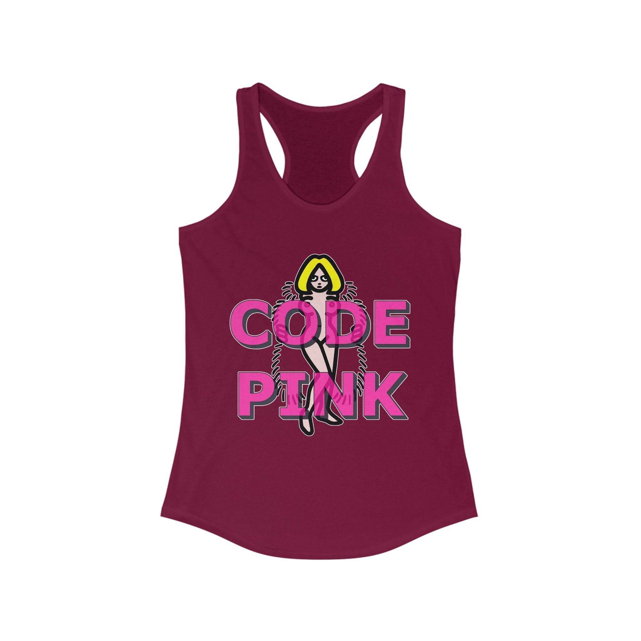 Code Pink - Women's Tank Top - Witty Twisters Fashions