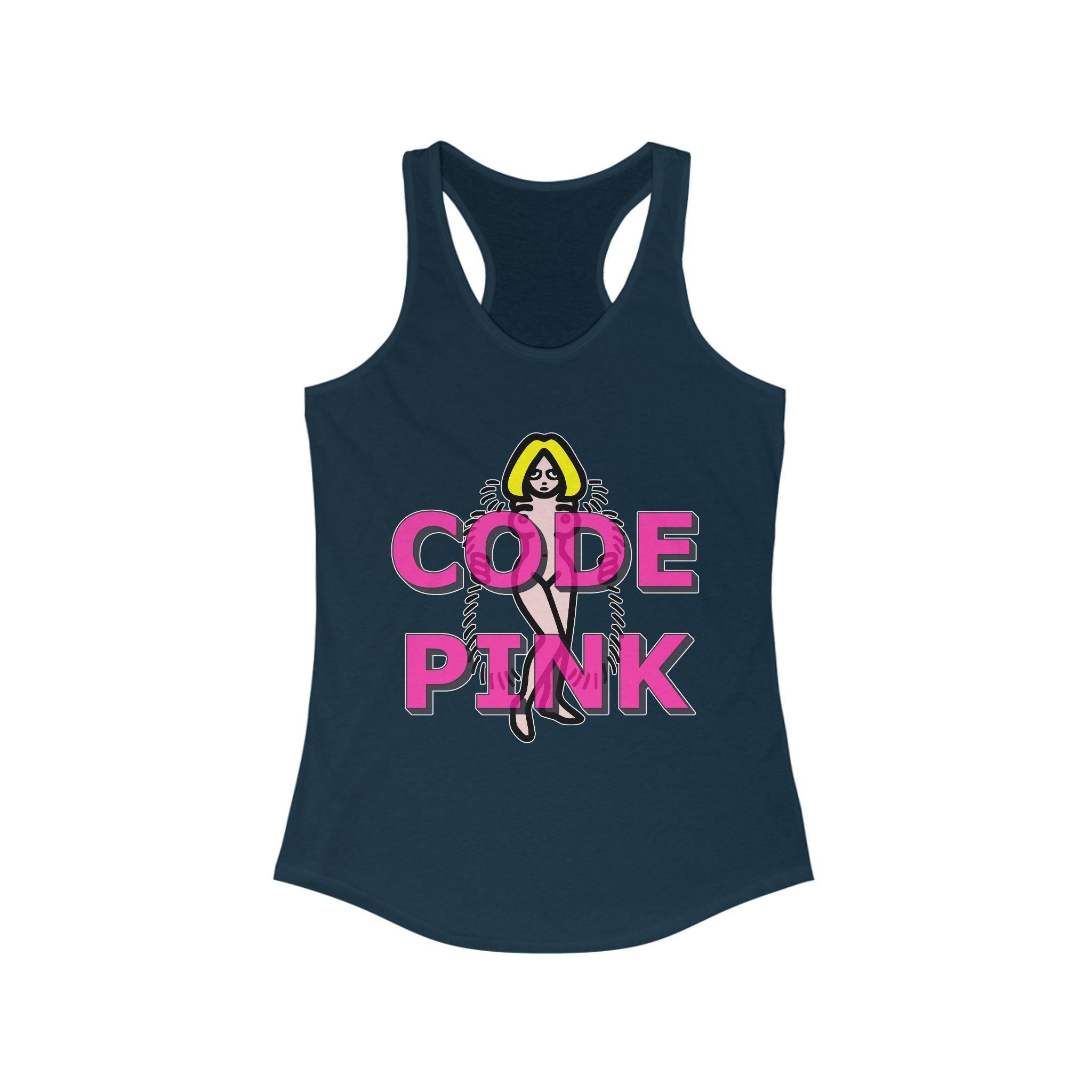 Code Pink - Women's Tank Top - Witty Twisters Fashions