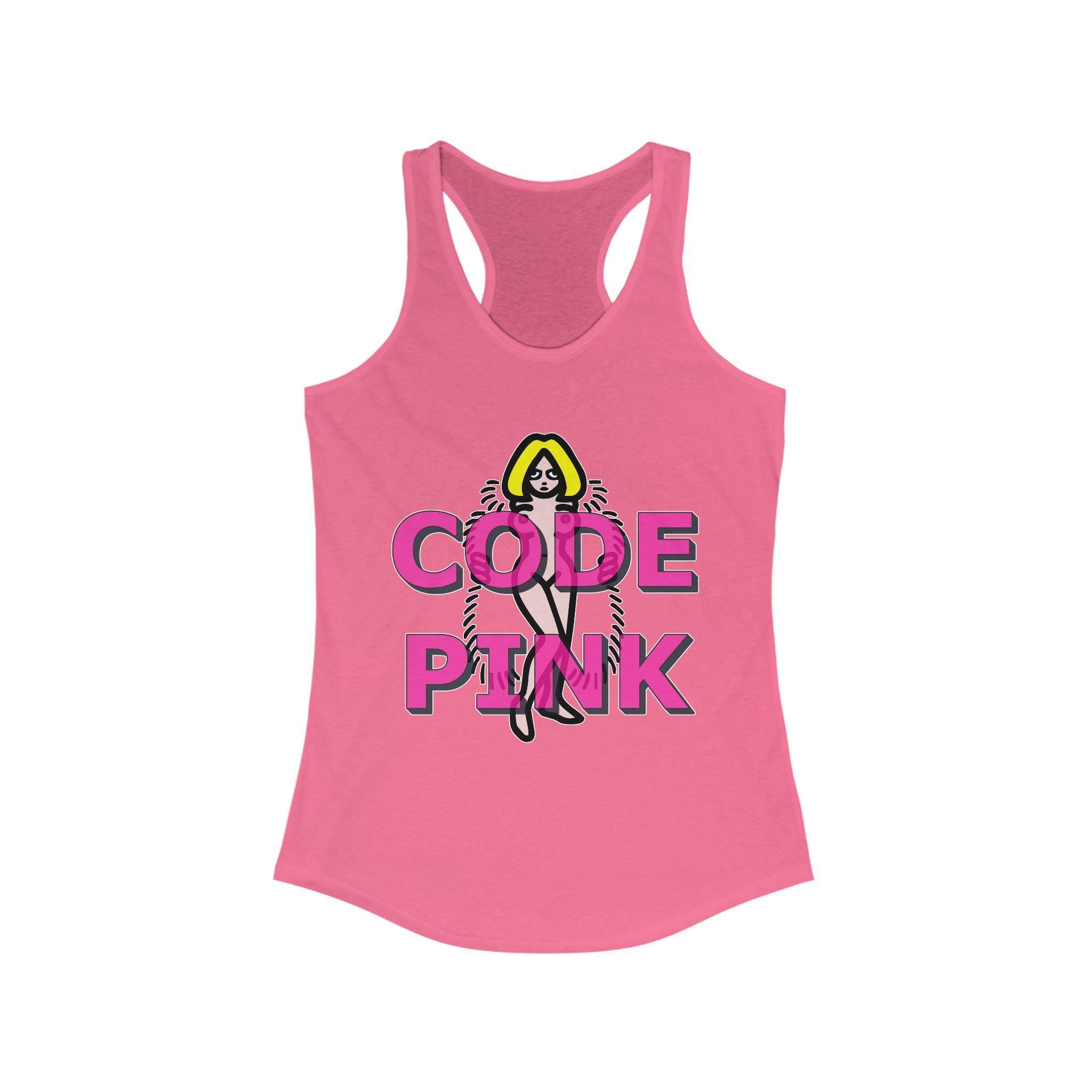 Code Pink - Women's Tank Top - Witty Twisters Fashions