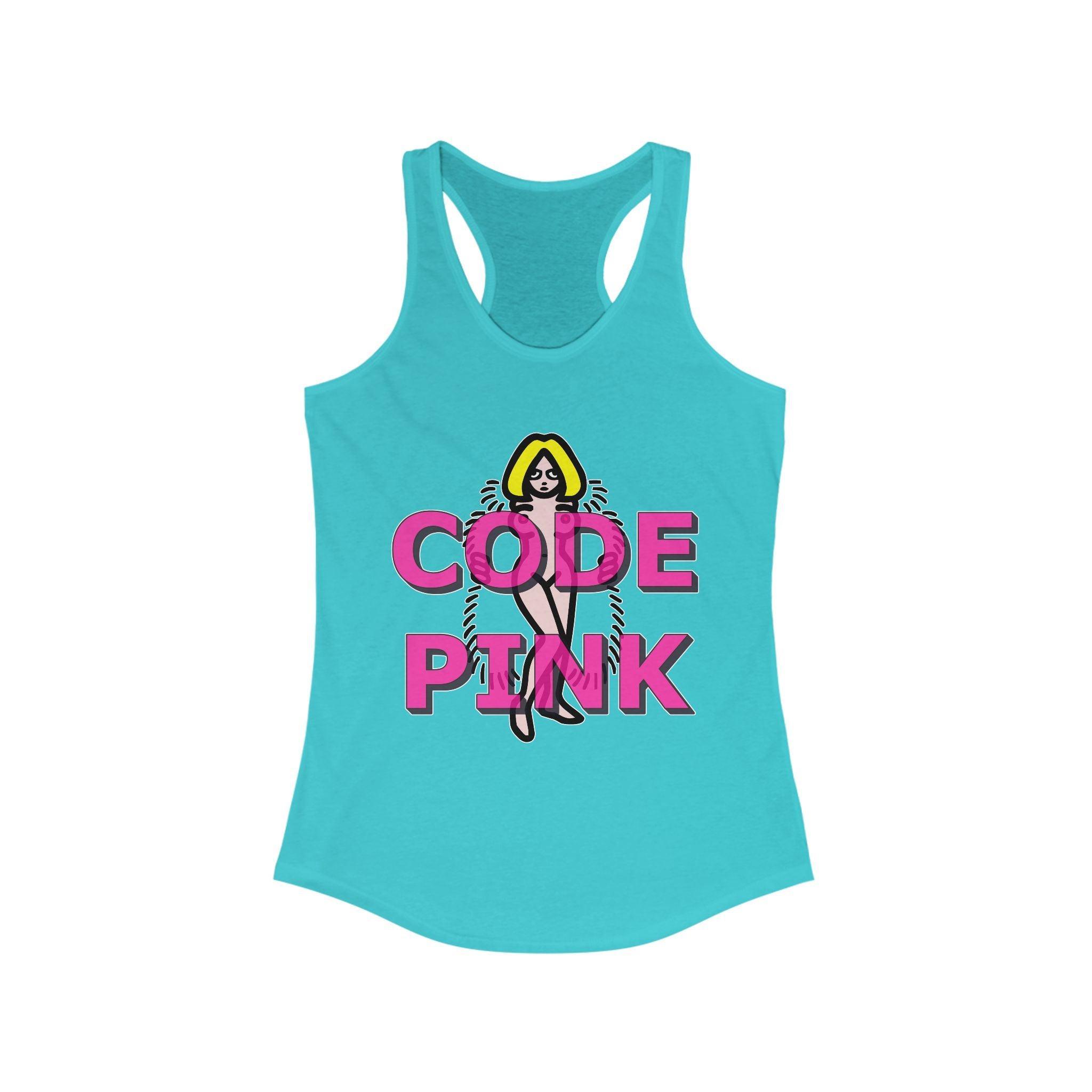 Code Pink - Women's Tank Top - Witty Twisters Fashions
