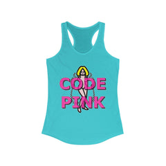 Code Pink - Women's Tank Top - Witty Twisters Fashions