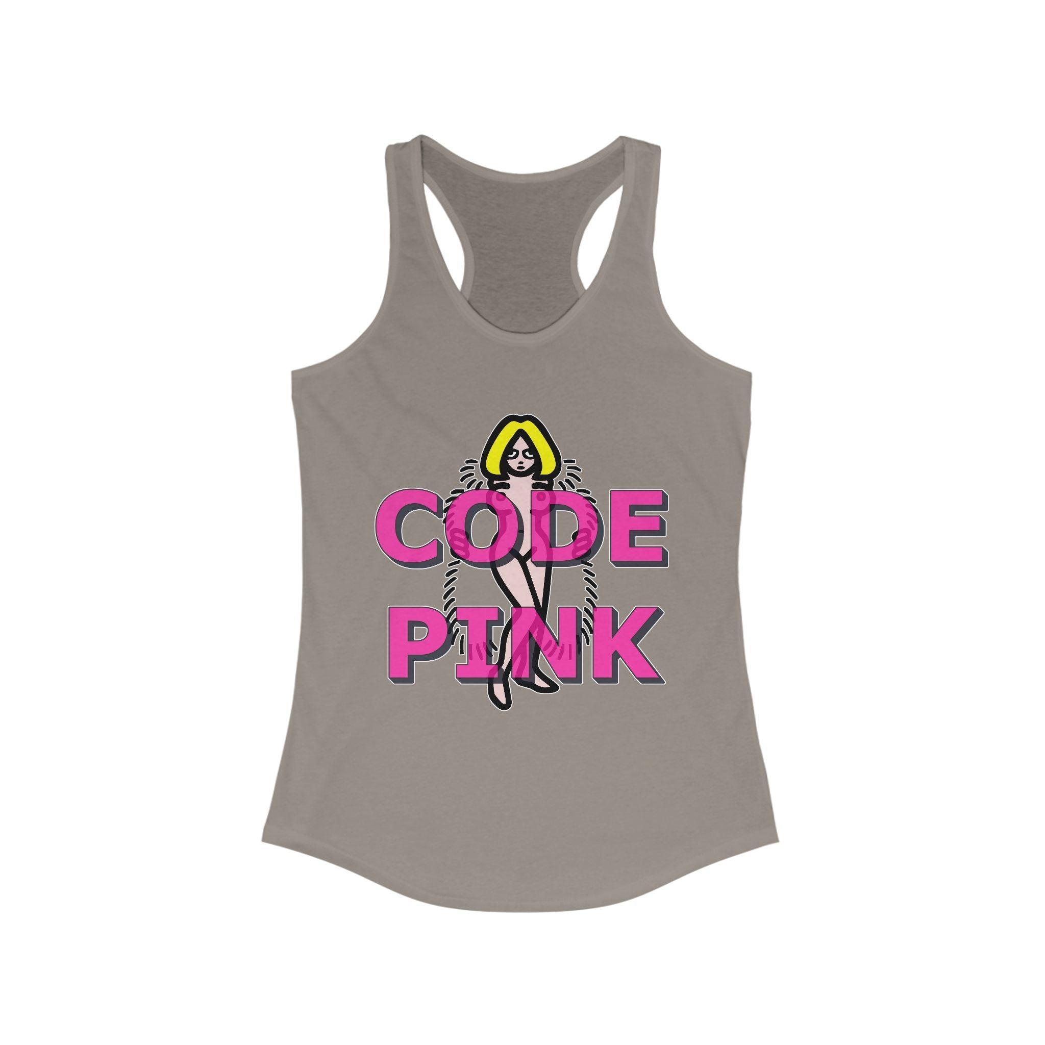 Code Pink - Women's Tank Top - Witty Twisters Fashions