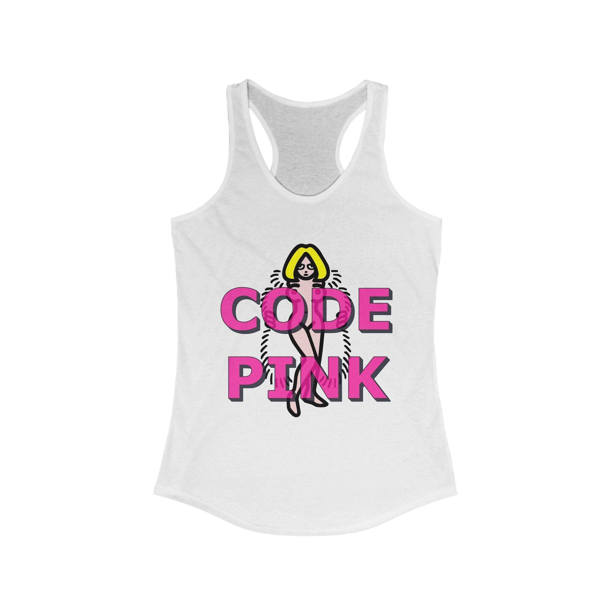 Code Pink - Women's Tank Top - Witty Twisters Fashions