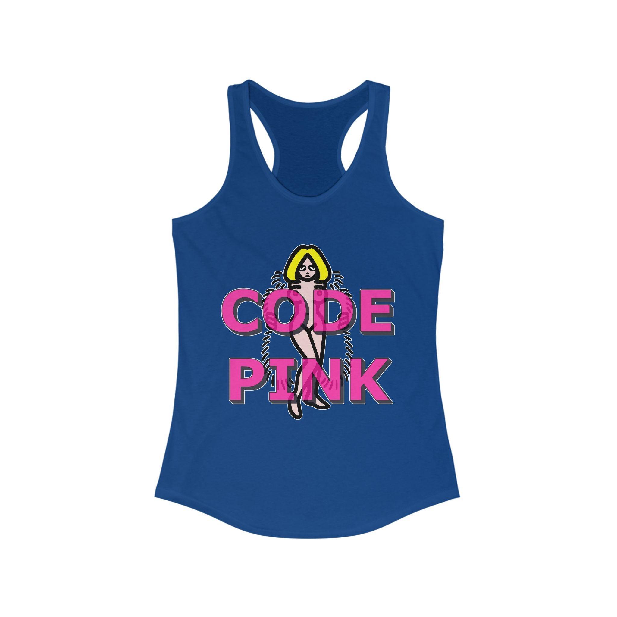 Code Pink - Women's Tank Top - Witty Twisters Fashions