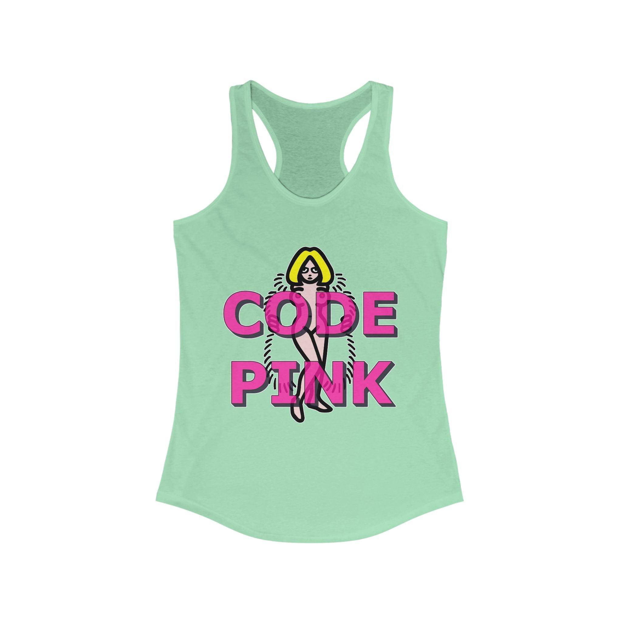 Code Pink - Women's Tank Top - Witty Twisters Fashions