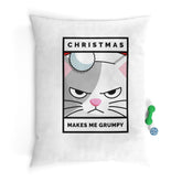 Christmas Makes Me Grumpy - Pet Bed - Witty Twisters Fashions