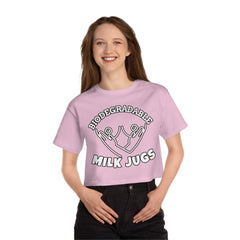 Biodegradable Milk Jugs - Women's Crop Top - Witty Twisters Fashions