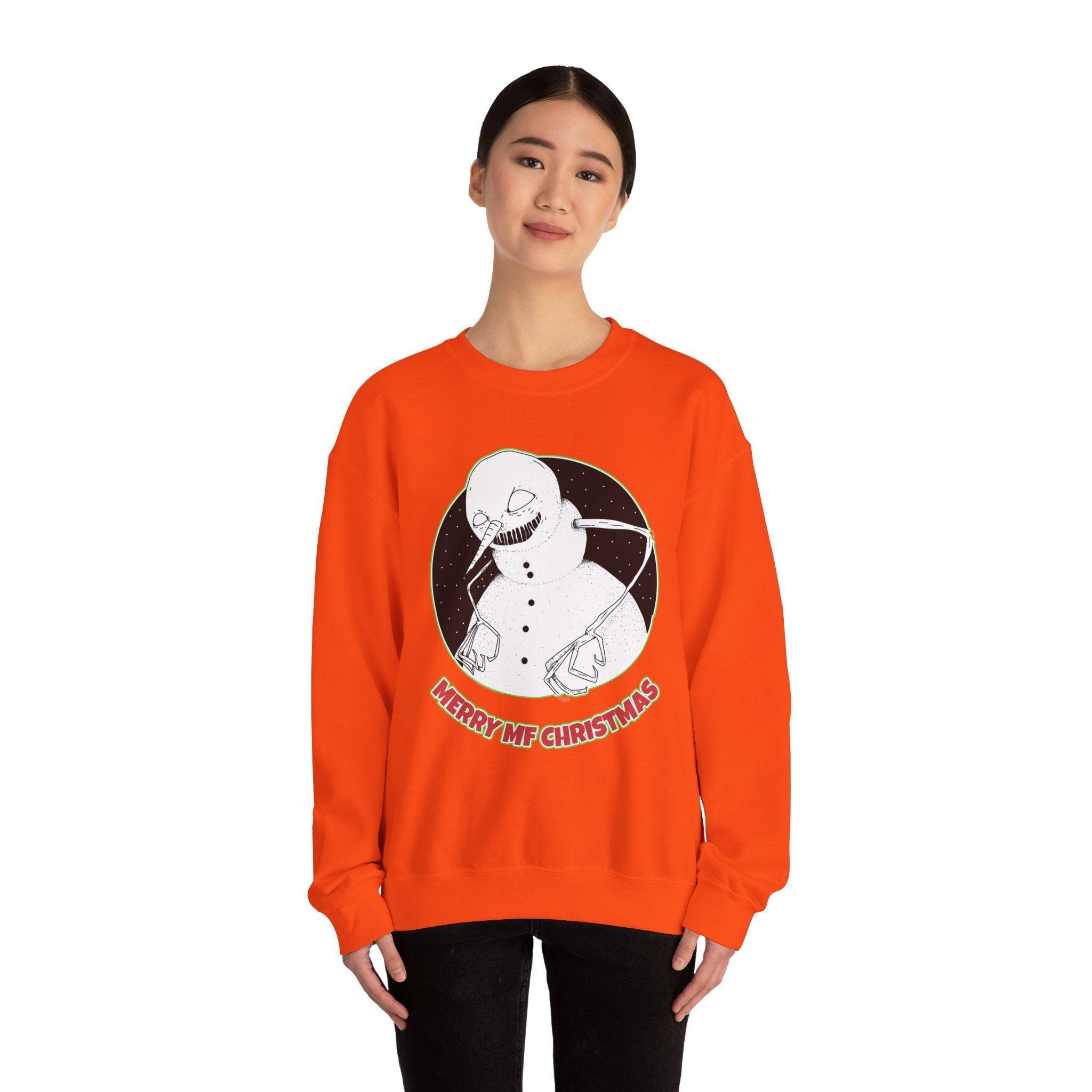 Merry MF Christmas - Sweatshirt - Witty Twisters Fashions