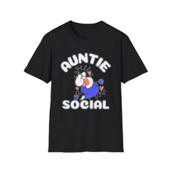 Auntie Social - Softstyle T-Shirt - Witty Twisters Fashions
