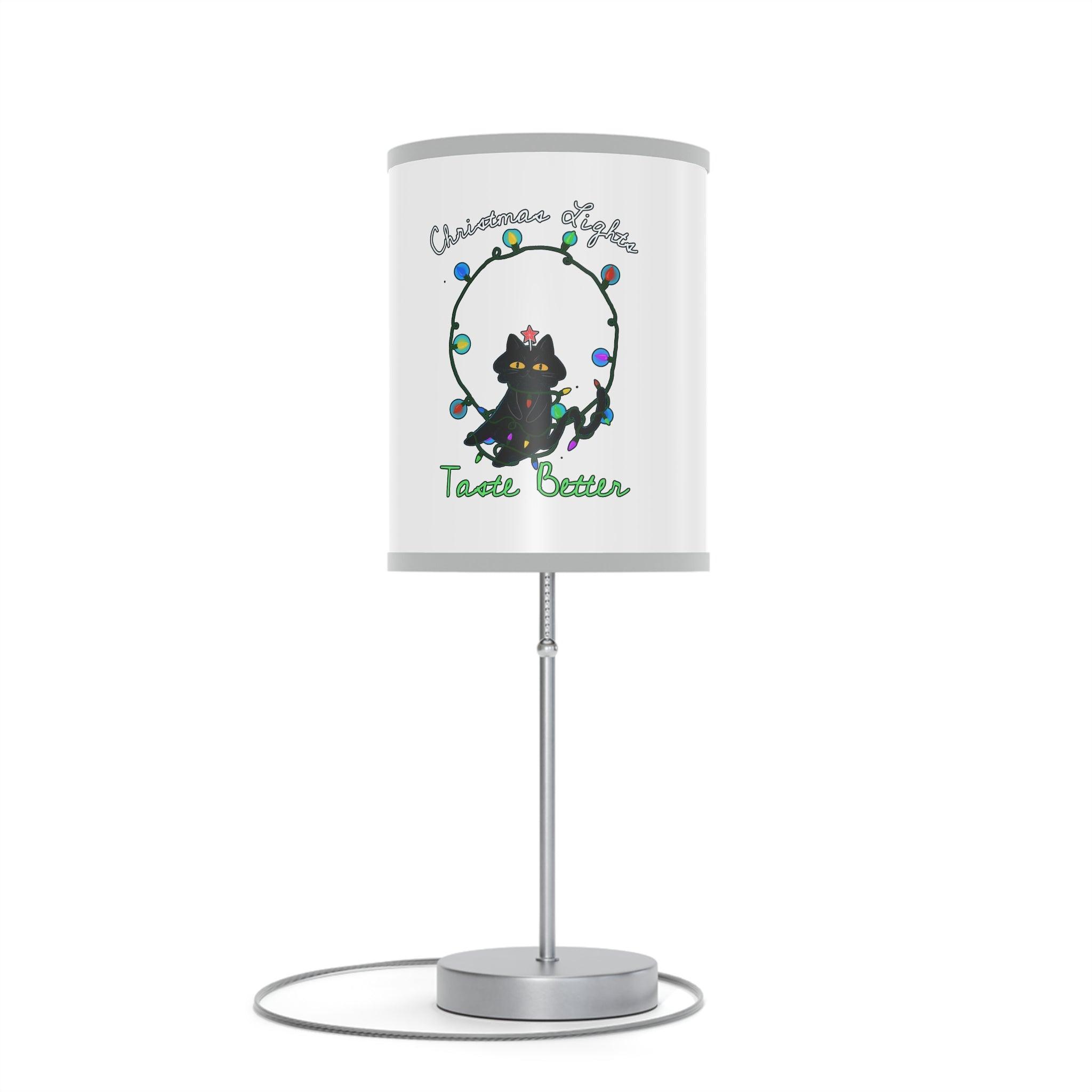 Christmas Lights Taste Better - Lamp on a Stand - Witty Twisters Fashions