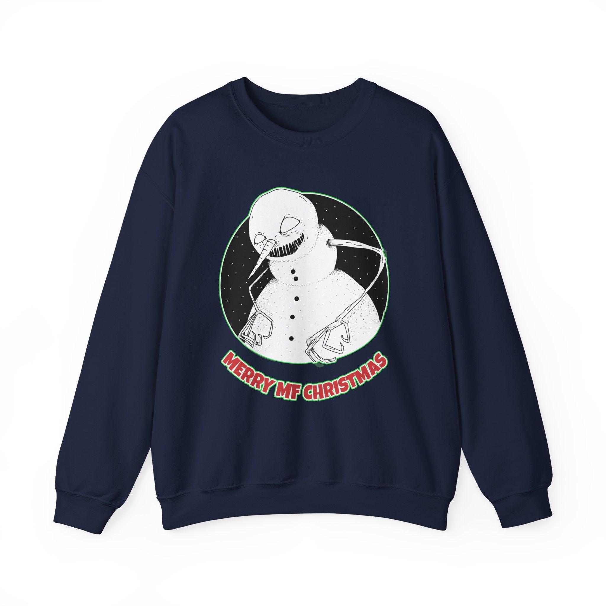 Merry MF Christmas - Sweatshirt - Witty Twisters Fashions