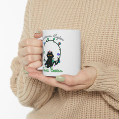 Christmas Lights Taste Better - Ceramic Coffee Mug 11oz, 15oz - Witty Twisters Fashions