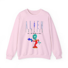 Alien Invader In Disguise - Sweatshirt - Witty Twisters Fashions