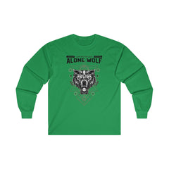 Alone Wolf Looking For Love - Long-Sleeve Tee - Witty Twisters Fashions