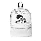 Really Good Bad Girl - Classic Backpack - Witty Twisters Fashions