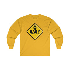 Baby On Board Sign - Long-Sleeve Tee - Witty Twisters Fashions