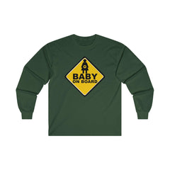 Baby On Board Sign - Long-Sleeve Tee - Witty Twisters Fashions