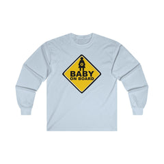 Baby On Board Sign - Long-Sleeve Tee - Witty Twisters Fashions