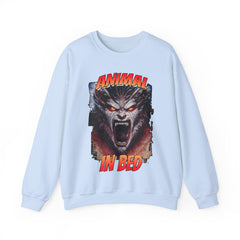 Animal In Bed - Sweatshirt - Witty Twisters Fashions