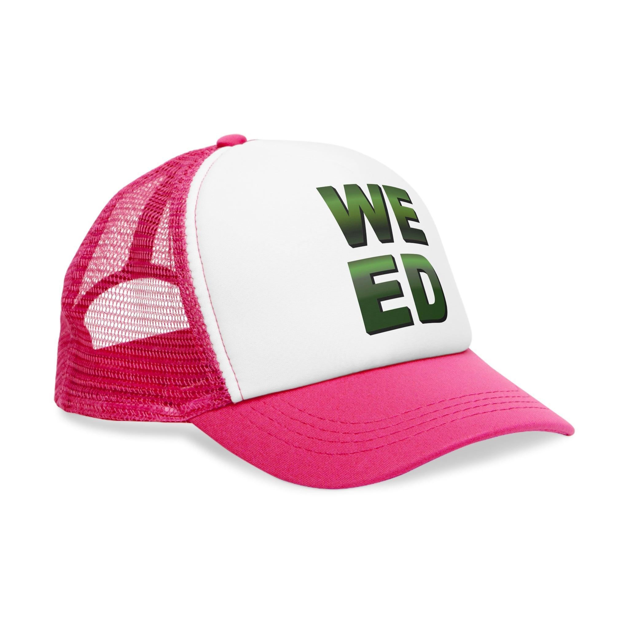 Weed - Mesh Trucker Hat - Witty Twisters Fashions