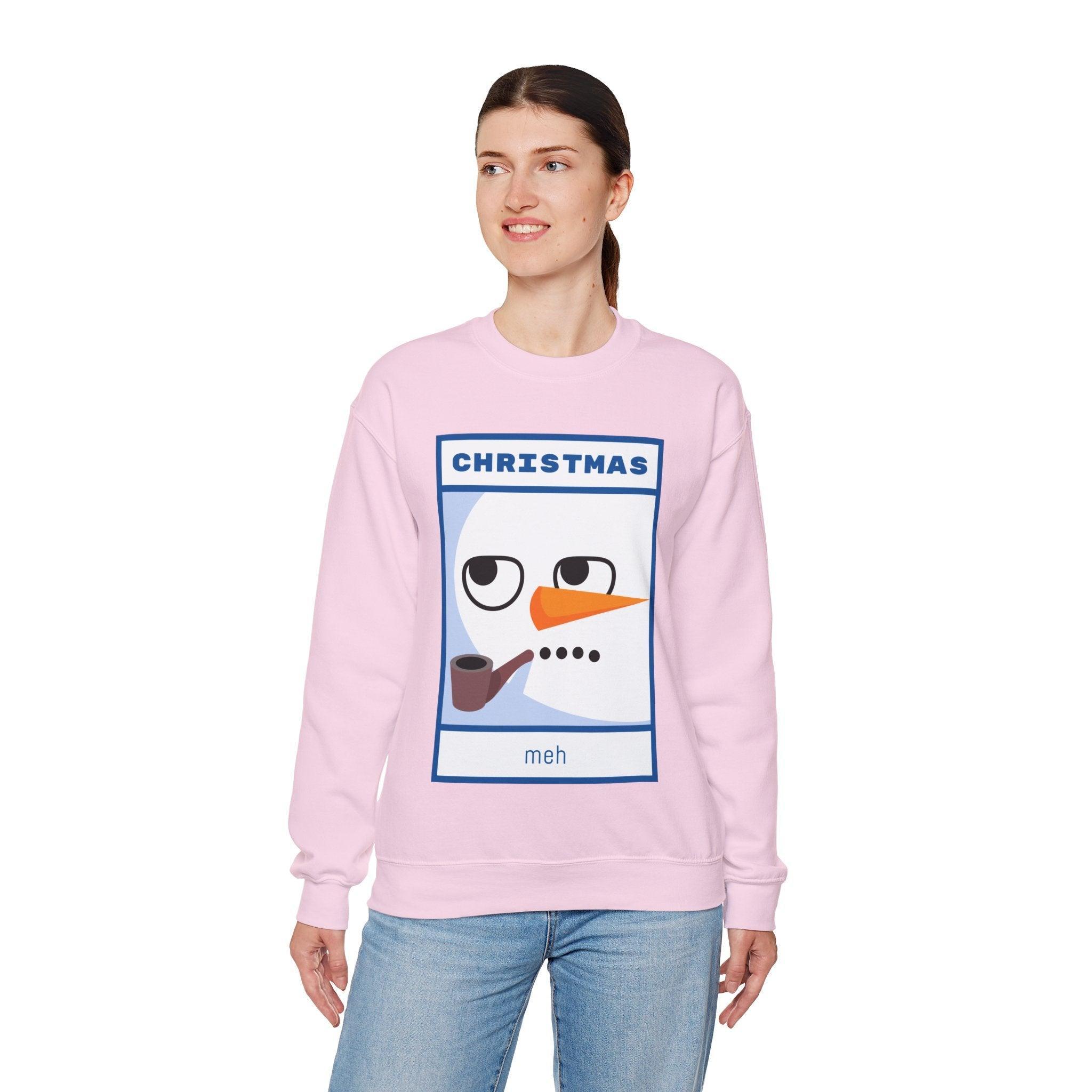 Christmas meh - Sweatshirt - Witty Twisters Fashions
