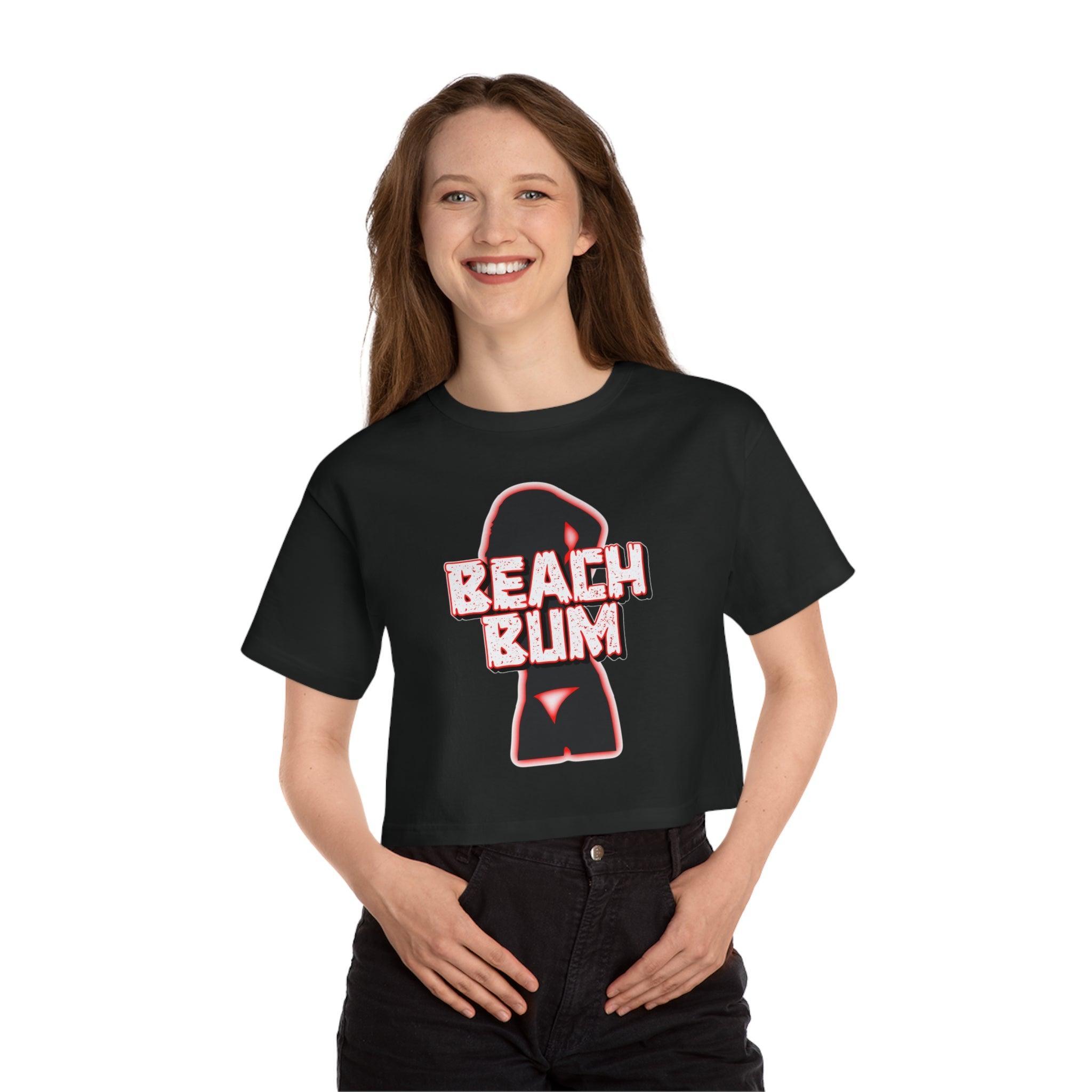 Beach Bum - Women's Crop Top - Witty Twisters Fashions