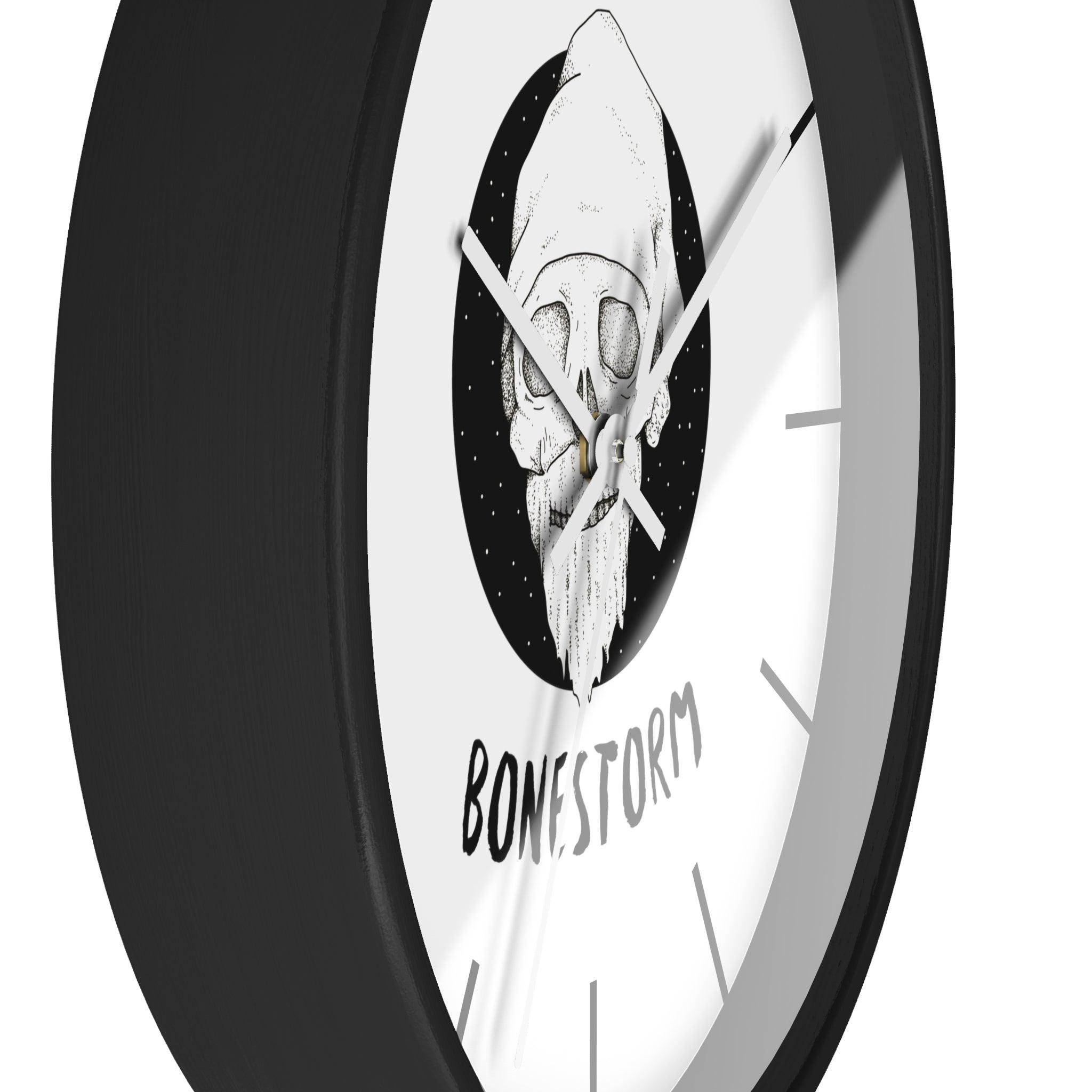 Bonestorm - Wall Clock - Witty Twisters Fashions