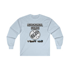 Astronomical Events I Can't Wait - Long-Sleeve Tee - Witty Twisters Fashions
