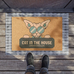 Cat In The House Urban Dweller - Doormat - Witty Twisters Fashions
