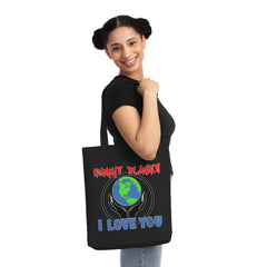 Dammit Planet! I Love You - Woven Tote Bag - Witty Twisters Fashions