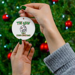 The Grin That Stole Christmas - Ceramic Ornaments - Witty Twisters Fashions