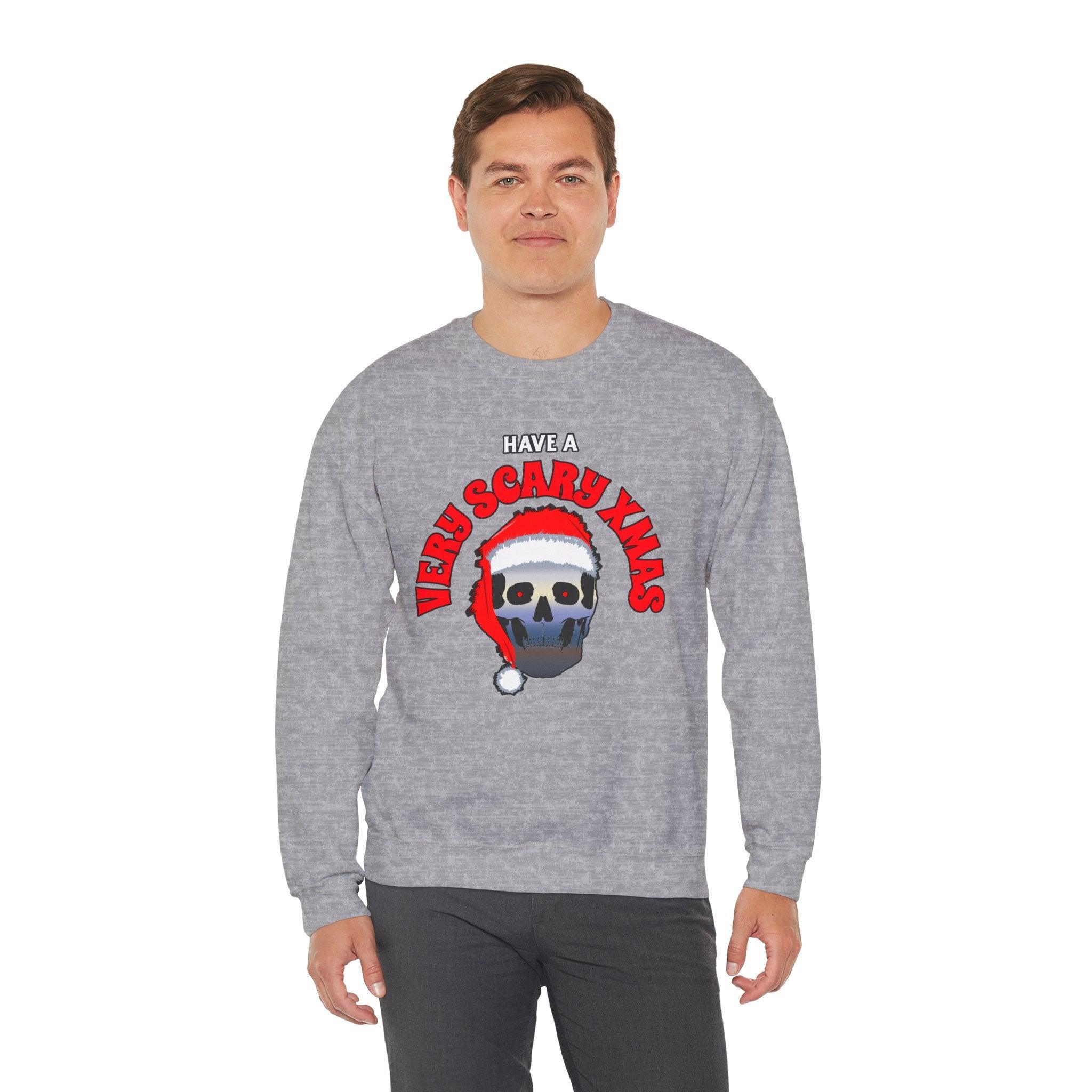 Have A Very Scary Xmas - Sweatshirt - Witty Twisters Fashions