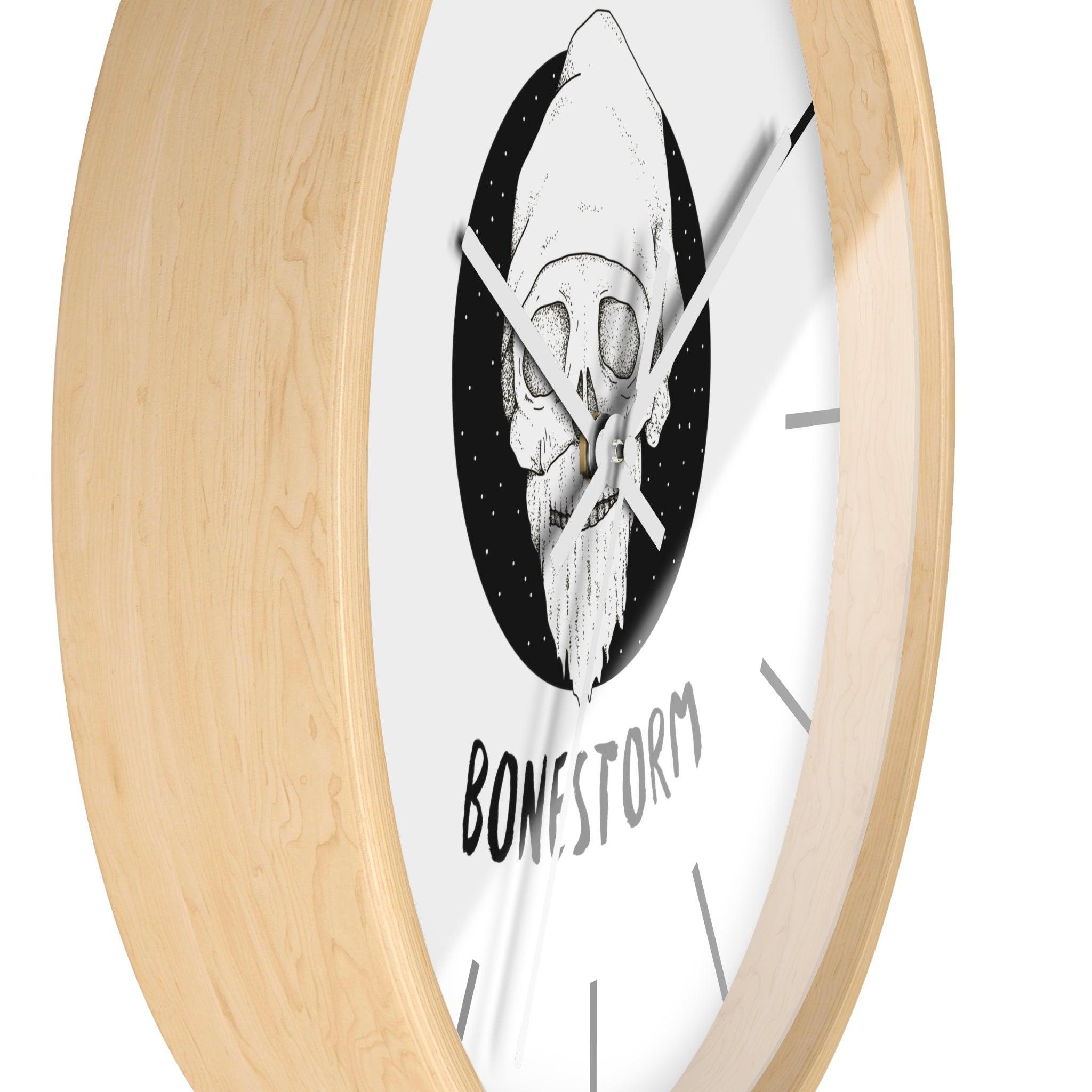 Bonestorm - Wall Clock - Witty Twisters Fashions