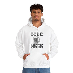 Beer Here - Hoodie - Witty Twisters Fashions
