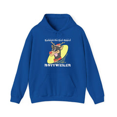 Rudolph The Red-Nosed Rottweiler - Hoodie - Witty Twisters Fashions