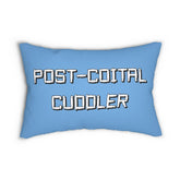 Post-Coital Cuddler - Spun Polyester Lumbar Pillow - Witty Twisters Fashions